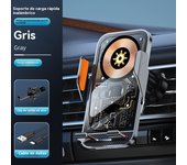 Cargador inalambrico iphone coche Portátil adaptador movil General