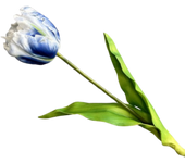 PU Artificial Tulip Branches Real Touch Handmade Rococo Tulip Stem Festival Faux Tulip Flower Weddings Party Decor