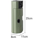 Camping card 2670W portable folding stove, outdoor, hiking, VIE kitchen, barbecue, heating system with gas burner