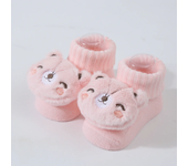 Cute Cartoon Doll Newborn Socks Spring New Baby Soft Solid Knitted Sock For Girls Boys Infant Knitting Floor Socks