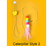 Cat Toy Swing Sticky Disc Elastic HangingTeasing Cat Toy Swing Sticky Disc Elastic with Bell Hanging Door Teasing Pet Kitten Toy