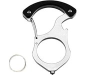 EDC Keychain Outdoor Survival Mountaineering Broken Window Bottle Opener Finger Tiger Self-defense Tool Car Buckle