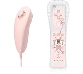 1 juego de mandos con controladores nunchuck Para mandos de juegos Wii Para juegos gamepads inalámbricos con Motion Plus
