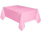 Large Plastic Rectangle Table Cover Cloth Wipe Clean Party Red White Black Tablecloth Covers for Birthday wedding christmas