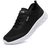 Zapatillas de deporte de verano para hombre, zapatos informales transpirables de alta calidad, antideslizantes para exteriores, calzado deportivo ligero de tenis de moda
