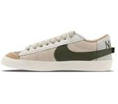 Leten Blazer'77 Jumbo Skateboarding Shoes Suede Lightweight, Low Cut Casual Breathable, Classic Versatile Fashion DR9865-400 Work shoes