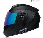 Casco motocross bluetooth hombre MX Carreras de Locomotora cascos integrales