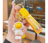 Exquisite cartoon resin astronaut keychain pendant gift