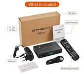 GTMEDIA V7 S5X Satellite TV Receiver DVB-S/S2/S2X H .265(8bit) Mgcamd CS IKS Biss Key Support Y0uTub HD 1080P USB WIFI