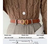 Women's Belt Designer Belts Vintage Fashion Black Brown Women's Belt for Jeans Belts Ladies Waist Belt Strap for Dresses BF25