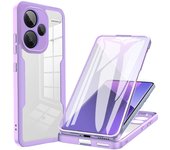 Funda 360 de protección completa para Xiaomi Redmi Note 13 Pro+ Plus 5G Con película protectora incorporada