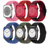 6 Correas Trenzadas Para Apple Watch Ultra 9 8 7 Se 6 5 4 3