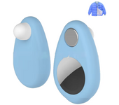 Funda protectora Airtags para Apple Airtag Tracker, localizador antipérdida, cubierta protectora de silicona para niños