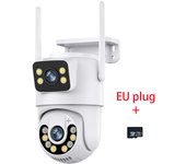 Cámara exterior inalámbrico wifi doméstico Internet HD inteligente 360 grados Visión nocturna vigilancia