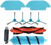 BPfire Roller Soft Brush Side Brush Cloth Mop for Cecotec Conga 5090 4090 6090 Vacuum Cleaner Robot Sweeper Cecotec