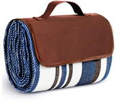 Manta de picnic impermeable extra grande, manta de playa de viaje de 3 capas con esterilla, esterilla de camping al aire libre