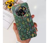 For Funda Xiaomi Redmi A3 Case 2024 Fashion Flower Transparent Silicone Soft TPU Phone Case For Xiomi Redmi A3 RedmiA3 4G Covers