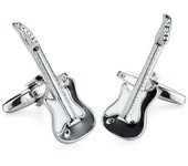 Men's high-quality punk music cufflinks, piano design, drums, saxophone, guitar, horn, hip-hop atmosphere fist button