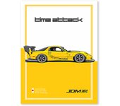 GTR RS Car Generation Supercar Posters Fast and Furious Sport Cars Racer Canvas Painting Motorsport Room Wall Art Decor Picture