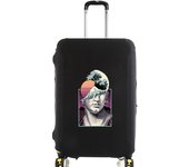 Wave Printed Design Travel Trolley Case Cover Protector Washable Suitcase Cover Luggage Storage Covers for Luggage Cover