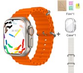 2025 New HK9 Ultra 2 Smartwatch Bluetooth Call Voice Assistant Information Reminder Screen Pointer Compass AMOLED Compatible with Android IOS Smartwatch