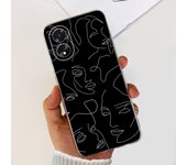 For OPPO A38 4G Case CPH2579 A 38 Shockproof Cover Stylish Flower Love Heart Soft Silicon Funda For OPPO A18 CPH2591 Coque 6.56"