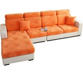 Cubierta de sofá grueso, cubierta protectora de cojín de sofá de peluche, cubierta de cojín de respaldo, cubierta de almohada