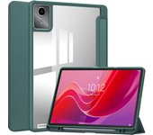 Funda Transparente para Lenovo Tab M11 10.9", Funda inteligente PU+TPU Slim Cover Auto Wake / Sleep