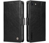 For iPhone 7/ 8/ SE (2020)/ (2022) Case Litchi Texture Leather Wallet Phone Shell