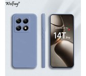 Candy Case For Xiaomi 14T Pro Case Soft Original Liquid Silicone Back Case For Xiaomi 14T Pro Cover For Xiaomi 14T Pro 6.67 inch