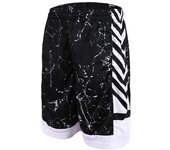 Los pantalones de baloncesto son sueltos y llegan hasta la rodilla, de secado rápido para correr en la playa y hacer ejercicio.