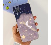 For Galaxy A12 A125F Samsung Cover Capa Case Bling Heart Butterlfly Flower Painting Fundas  For Samsung A12 SM-A125F Clear Cases