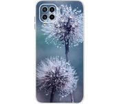For Samsung Galaxy M32 Case Cover Soft Silicone TPU Back Cover For Samsung M32 M 32 SM-M325F Flower Clear Funda Phone Case