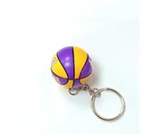 3D basketball model keychain, sports fan souvenir, car decoration collection men's gift keychain