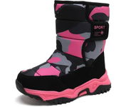 Botas De Invierno Para Niñas Impermeables Con Cierre De Correas Botines De Nieve Para Niños Con Suela EVA Adecuadas Para Otoño Y Primavera