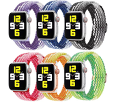 6 Correas Trenzadas Para Apple Watch Ultra 9 8 7 Se 6 5 4 3