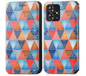 Multifuncional ZTE Blade A34 V50 A53 A54 V60 A72 A73 Vita 4G 5G Ranura De Solapa Magnética Carcasa De Teléfono Móvil Antipolvo