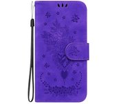 For Google Pixel 8a 4a 6 Pro Pixel8a Pixel6 4G 5G Sello Mariposa Piel De Rosa Carcasa Antisísmica De Color Sólido