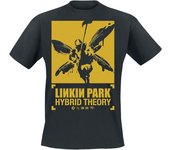 Linkin Park 20th Anniversary Hombre Camiseta Negro Regular