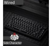 Ajazz AK820 con cable usb LED retroiluminado ordenador interruptor mecánico teclado mecánico para juegos