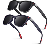 Gafas de Sol Hombre Mujer Polarizadas Ligeras TR90 Clásicas Rectangulares Protección UV400 Conducir Pesca Gafas