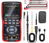 Oscilloscope Signal Generator 3in1 Digital Multimeter Dual Channel 50MHz Bandwidth 280MS Sampling Rate PC Waveform Data Storage