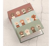 Álbum De Fotos De 1pc, 3 Pulgadas, 2 Cuadrículas, 200 Páginas, Álbum Conmemorativo Con Páginas De Estilo De Inserción,