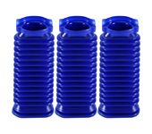3Pack Drum Suction Blue Hose Fittings for Dyson V6 V7 V8 V10 V11 Vacuum Cleaner Replacement Parts
