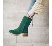 Botas De Algodón Para Mujer, Botas De Mujer Cálidas De Terciopelo, Botas Medianas