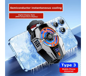 Portable Back-clip Radiator J20 Cell Phone Gaming Accessories Game Cooler Semiconductor Cool Heat Sink for IPhone Samsung Xiaomi