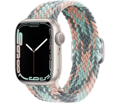 Solo Loop trenzado para Apple watch Ultra band 40mm 44mm 41mm 38mm 49mm 45mm pulsera de nailon elástico iWatch series 9 8 7 3 se