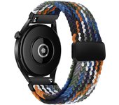 18/20/22 Braided Loop Garmin venu/3/3s/Forerunner 265S/265/645 Band Elastic Wristband Magnetic Buckle for Garmmove3