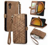 For Samsung Galaxy xcover7 s21 fe S22 S30 ultra plus carcasa de teléfono móvil de solapa magnética funda protectora de cuero