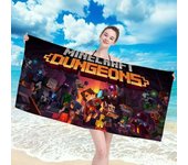 Bath Towel Robe Minecraft Beach Large Spa Bathrobe Girl Bathing Towels Adults Bathroom Size Christmas Anime Home Textile